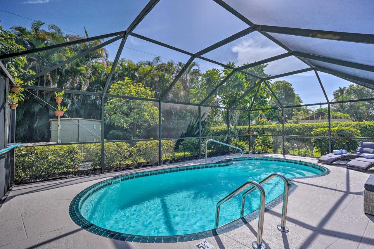 Naples Oasis With Screened Pool, Bike To Beach! Eksteriør bilde